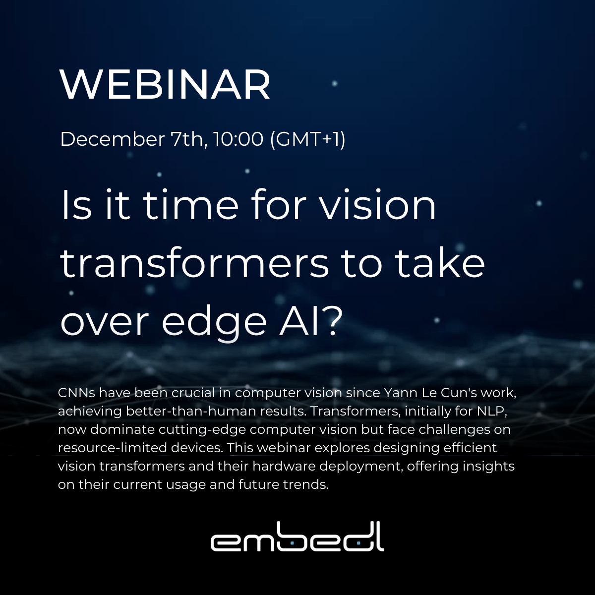 Is it time for vision transformers to take over edge AI-min
