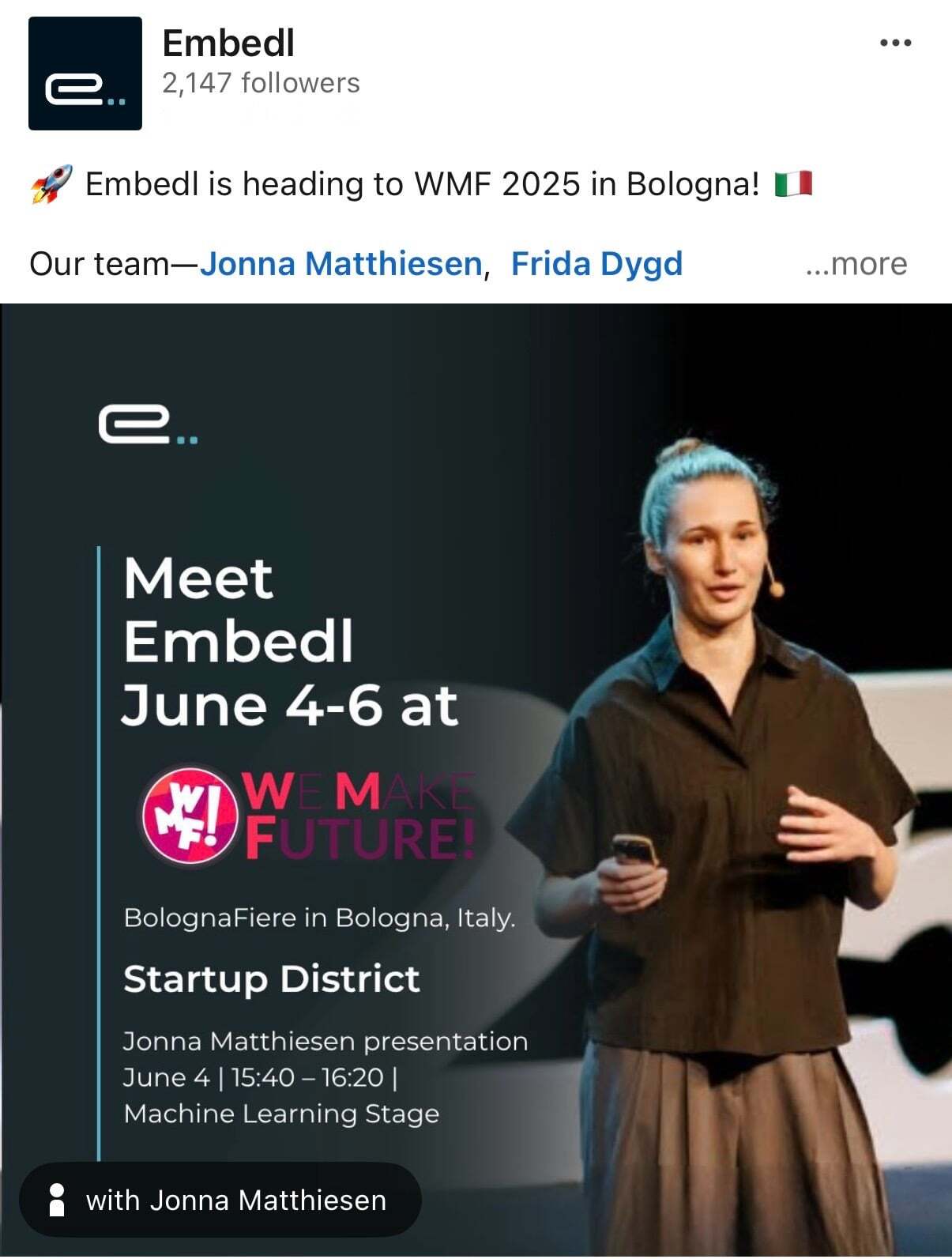 WMF EMbedl